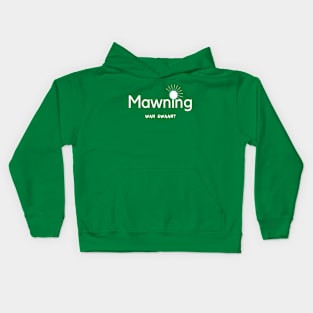 Mawning, Wah Gwaan, Jamaica Patois Kids Hoodie